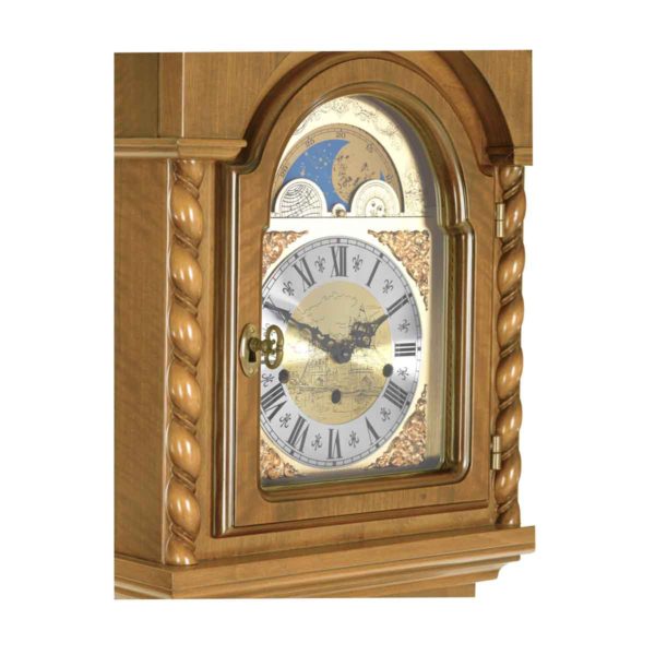 CORINTHIAN-Natural Grandmother Floor Clock