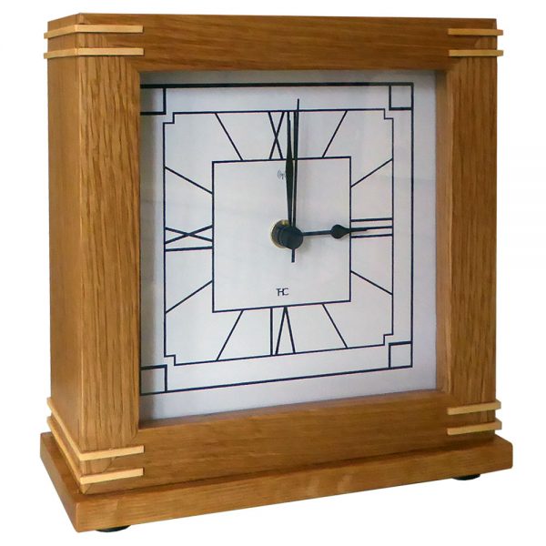 Redston-Oak mantel clock