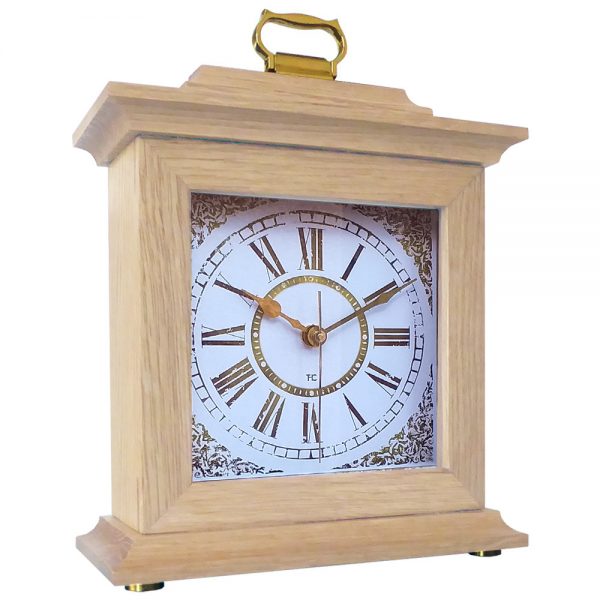 Airth Mantel clock - Light Oak