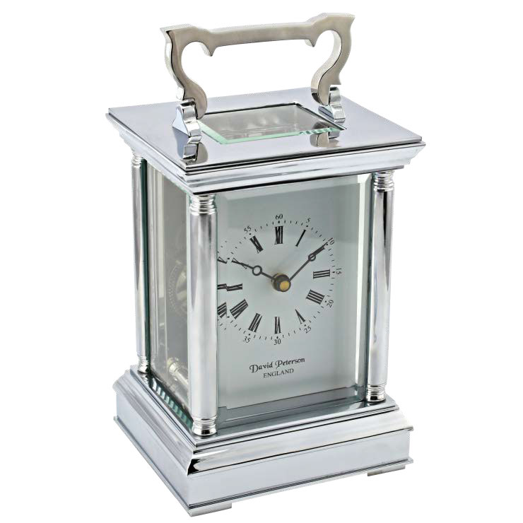 David-Perterson-Carriage-Clock-Y-DP-AG-S