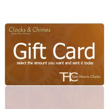 Gift Card | Clocks & Chimes | tom harris Clocks - THC